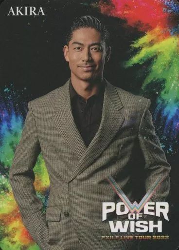 中古】コレクションカード(男性) EXILE/AKIRA/上半身/「LIVE TOUR 2022