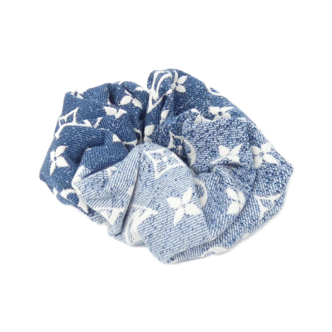 ルイヴィトン シュシュ デニム レディース ヘアーアクセサリー M77439