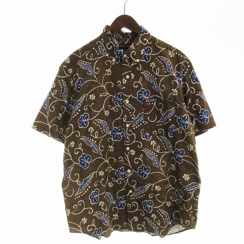 パーリーゲイツ PEARLY GATES ハイビスカス柄シャツ 4