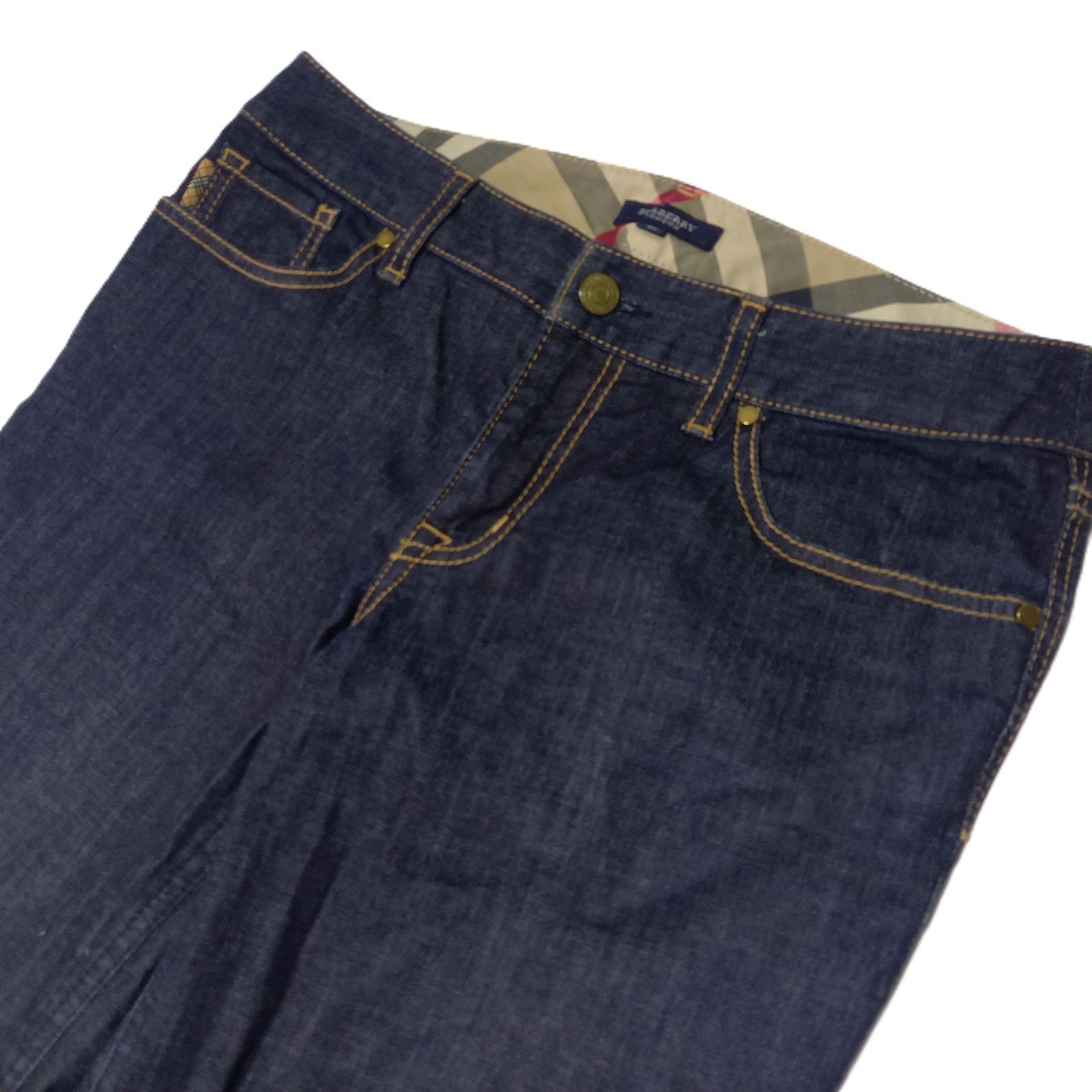 デニム・ジーパン BURBERRY MELANGE DENIM JEANS Burberry Jeans Distressed Size 73 Burberry Black Label Jeans