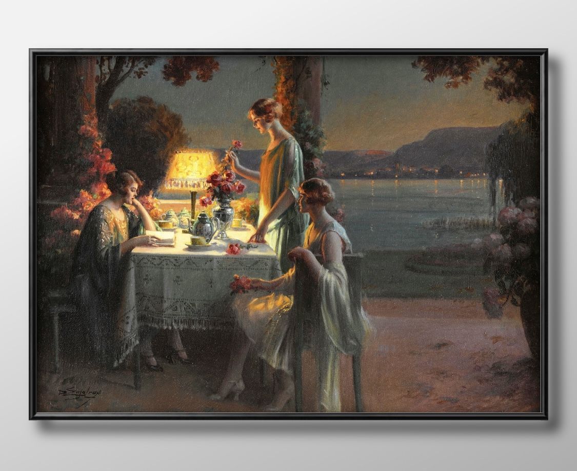 No.138木枠付きキャンバスアートブランドアートポスター アートパネル