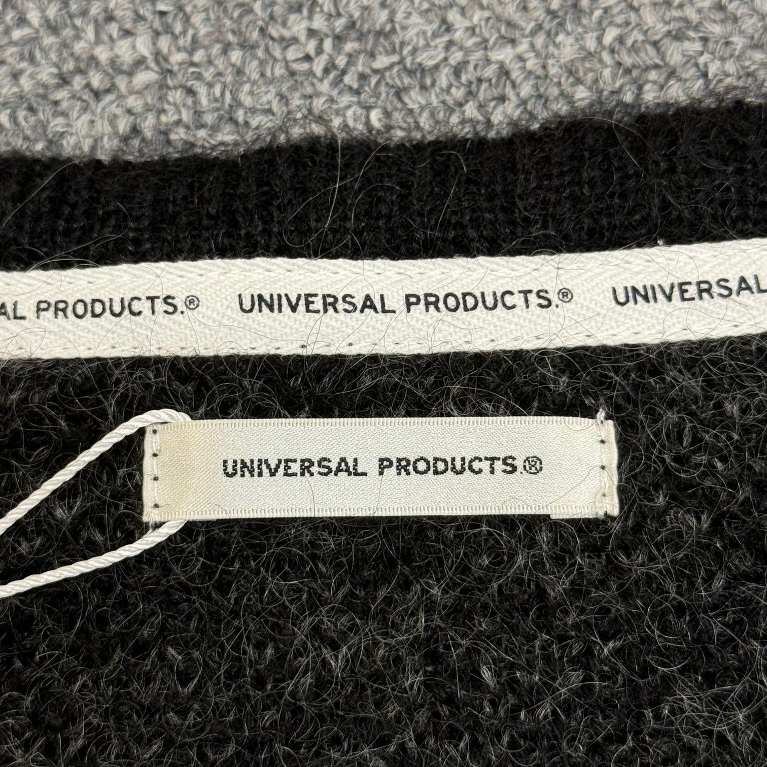 定価39600円 新品 UNIVERSAL PRODUCTS JACQUARD CHECK CARDIGAN 