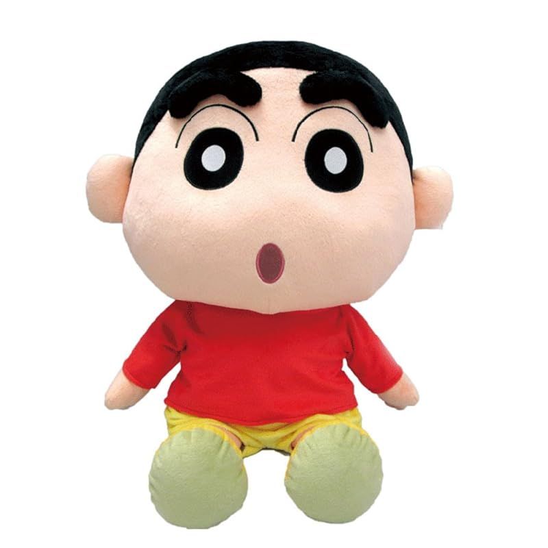 商品 三英貿易 クレヨンしんちゃん しんちゃん L W32×D22×H57cm ぬいぐるみ SN07