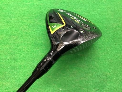 キャロウェイ EPIC FLASH SUBZERO 3W フェアウェイウッド FW 純正特注シャフト フレックスS メンズ 男性用 右利き 右用 Cランク ゴルフクラブ