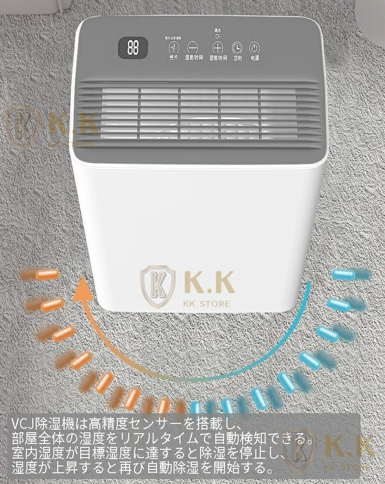 連続除湿