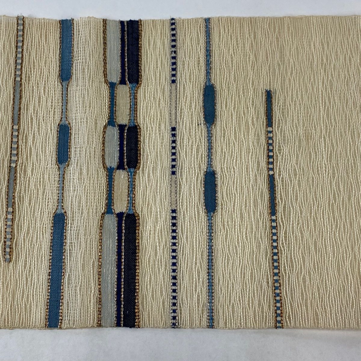 専用帯2396 ○高級 正絹 夏帯 松葉仕立て 名古屋帯 専用帯2396 ○高級