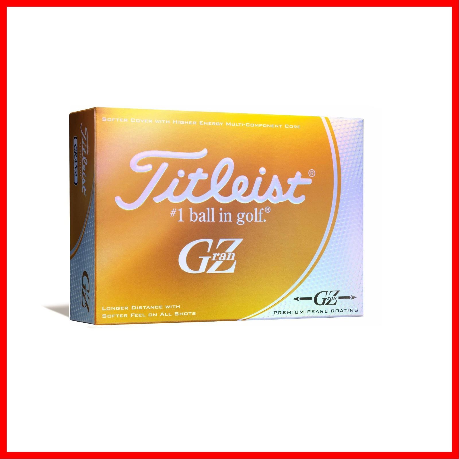 TITLEIST(タイトリスト) ゴルフボール GRANZ 1ZGPJ 1ダース(12個入り