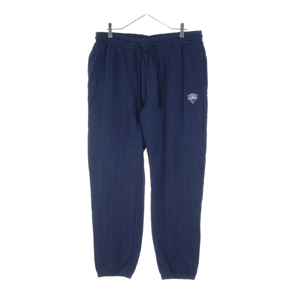 KITH キス New York Knicks NY Pinstripe Williams I Sweatpant ニューヨークニックス ピンストライプ ウィリアム スウェットパンツ ネイビー KHM060501