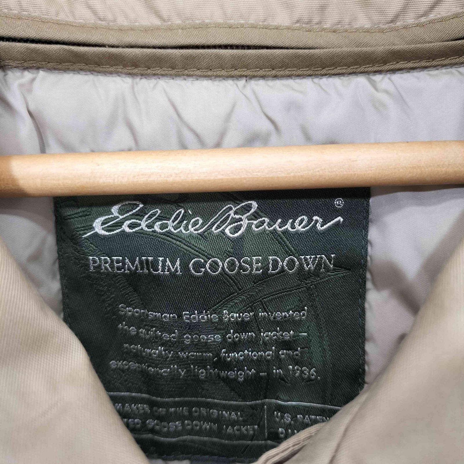 エディーバウアー Eddie Bauer PREMIUM GOOSE DOWN ライナー付き