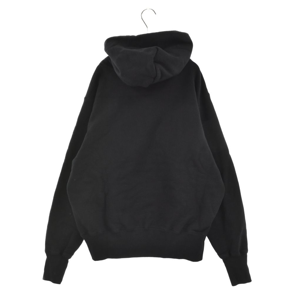 SUBCULTURE (サブカルチャー) OLD ENGLISH HOODIE オールドイングリッシュプリント プルオーバーパーカー ブラック