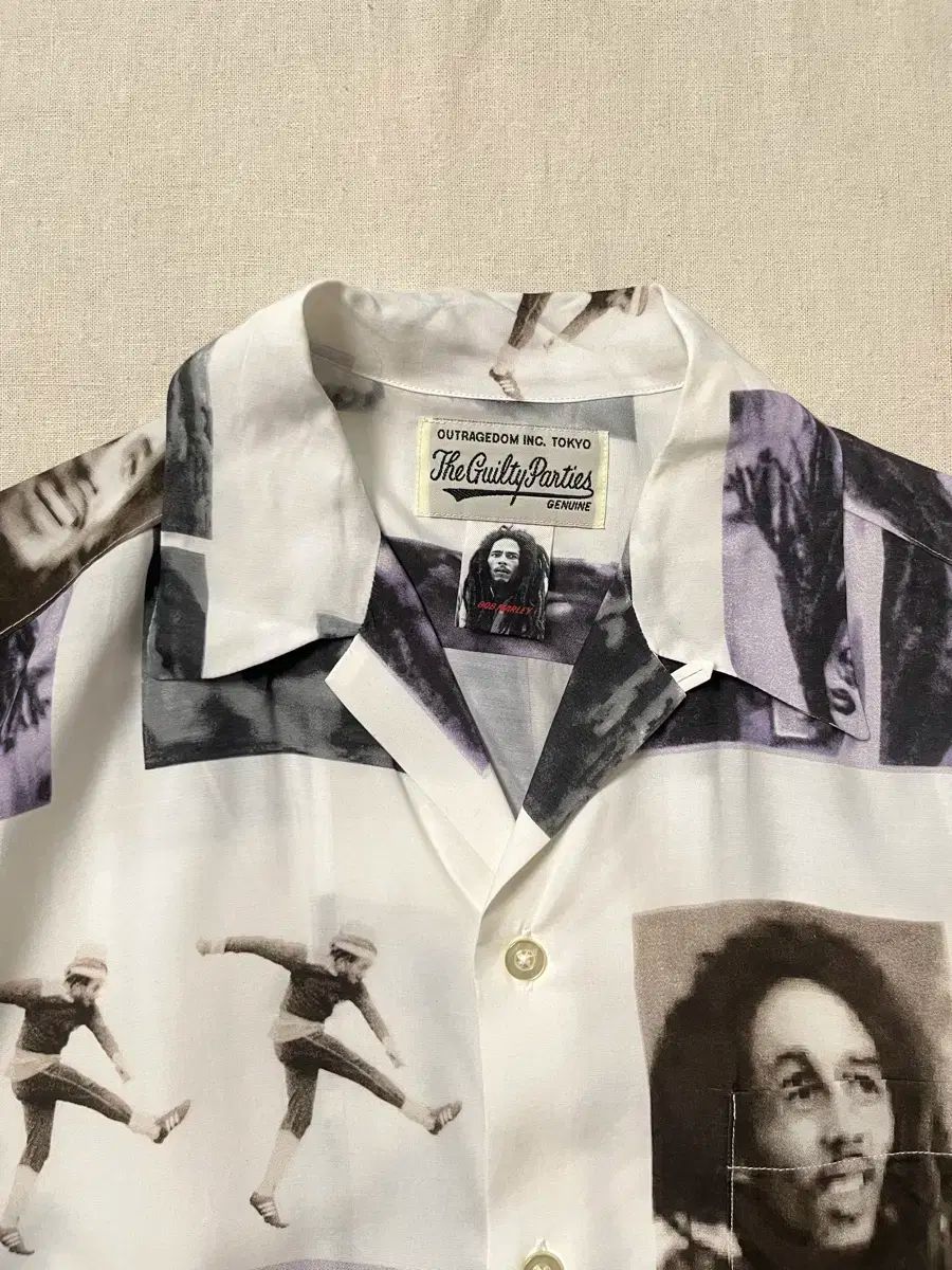 The Guilty Parties◇アロハシャツ/L/レーヨン/RED/24SS-WMS-HI01 The