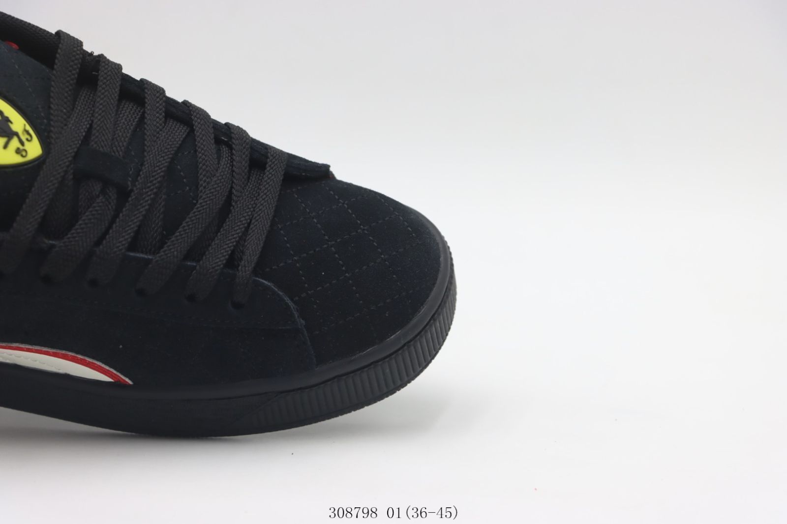 今日 プーマのスケートシューズ 白黒赤 308798 01 STEELWINDOWSANDDOORS_COM