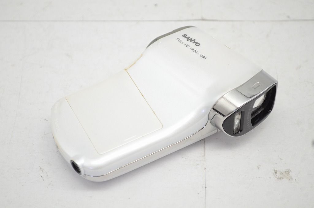 SANYO サンヨー Xacti DMX CG 100 デジタルビデオカメラ ホワイト 251022 a