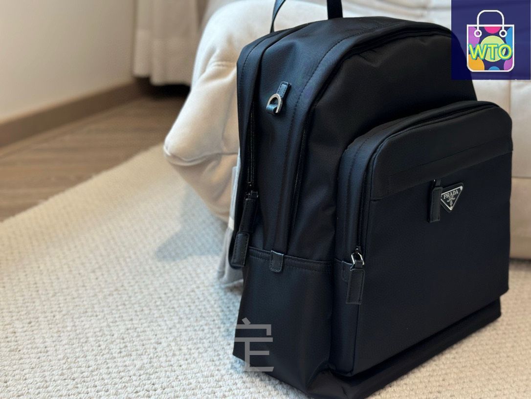 アイテム入荷! 今日 PRADA Men s Nylon Backpack ナイロンパラシュート素材-WT0輸入 自然