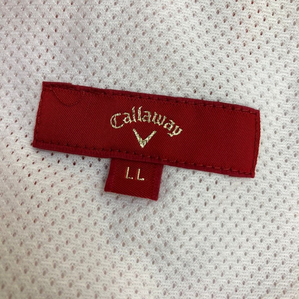 サイズ：LL CALLAWAY キャロウェイ レッドレーベル ハーフパンツ