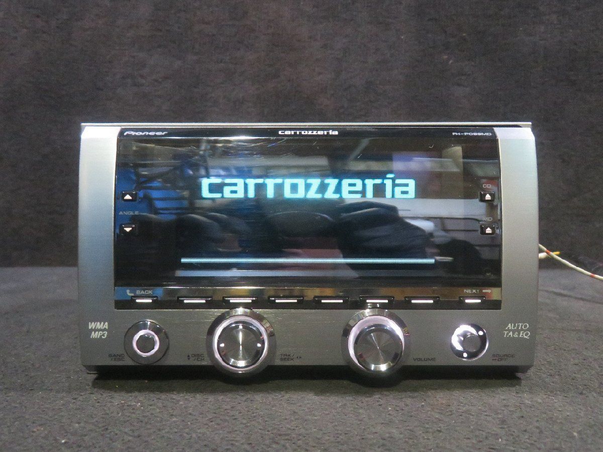 カロッツェリア [FH-P099MD] 2DIN オーディオ CD MD プレーヤー デッキ 取外 MH21S ワゴンR /No.12106