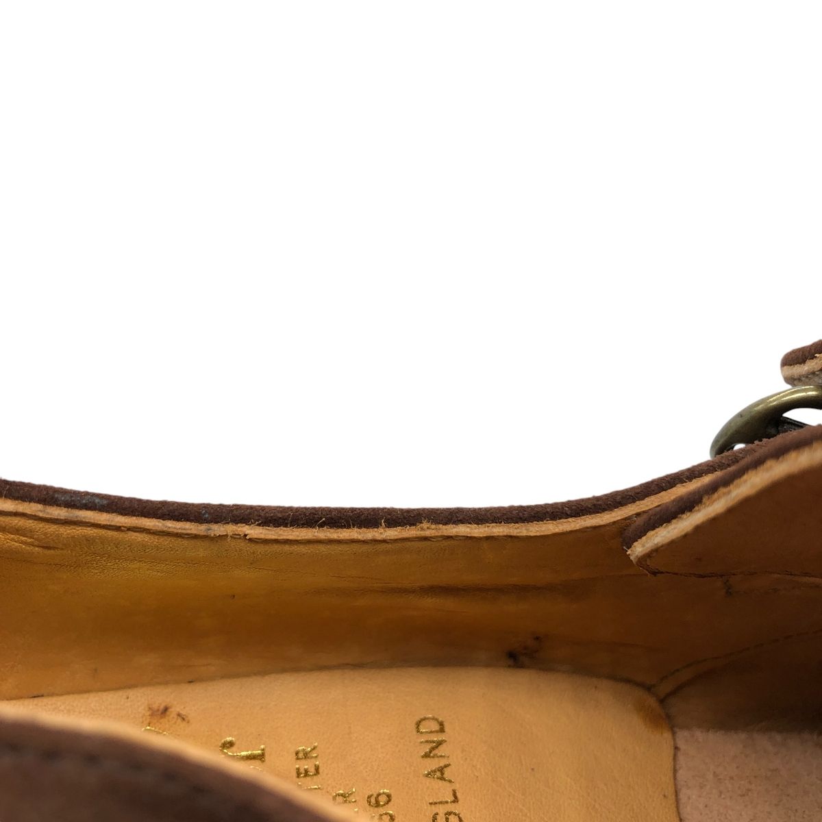 モンクストラップシューズ 英国製