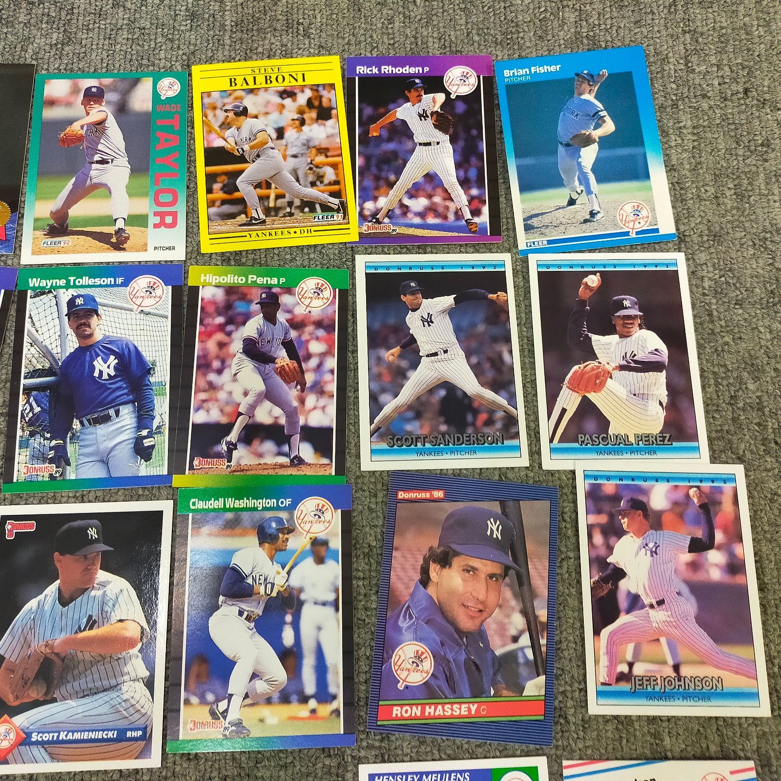 MLB ヤンキースレジェンド　カード 1991 Charles Nagy Donruss Baseball 592 MLB Cleveland Indians