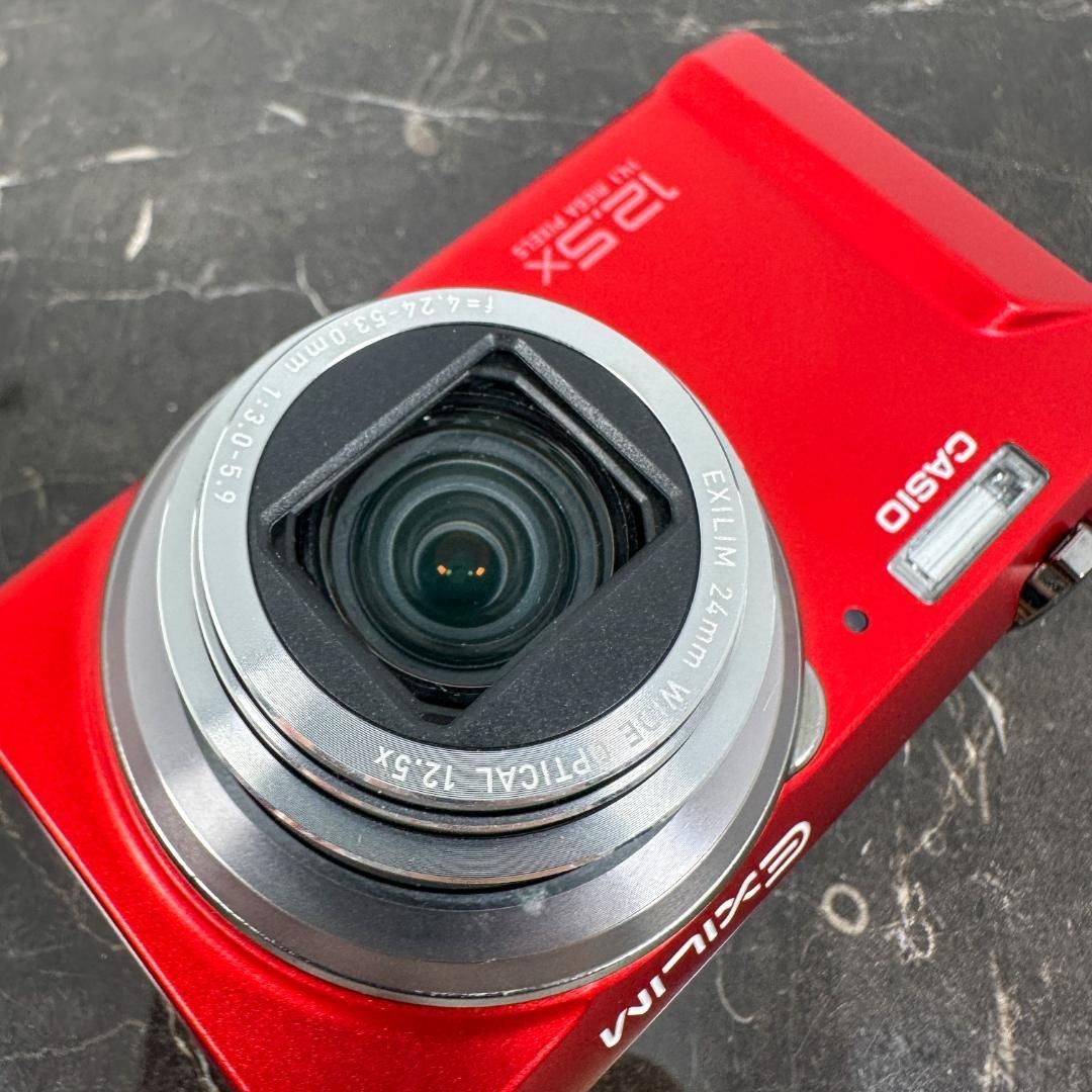 CASIO EXILIM EX-ZS100 デジタルカメラ レッド 【公式通販】