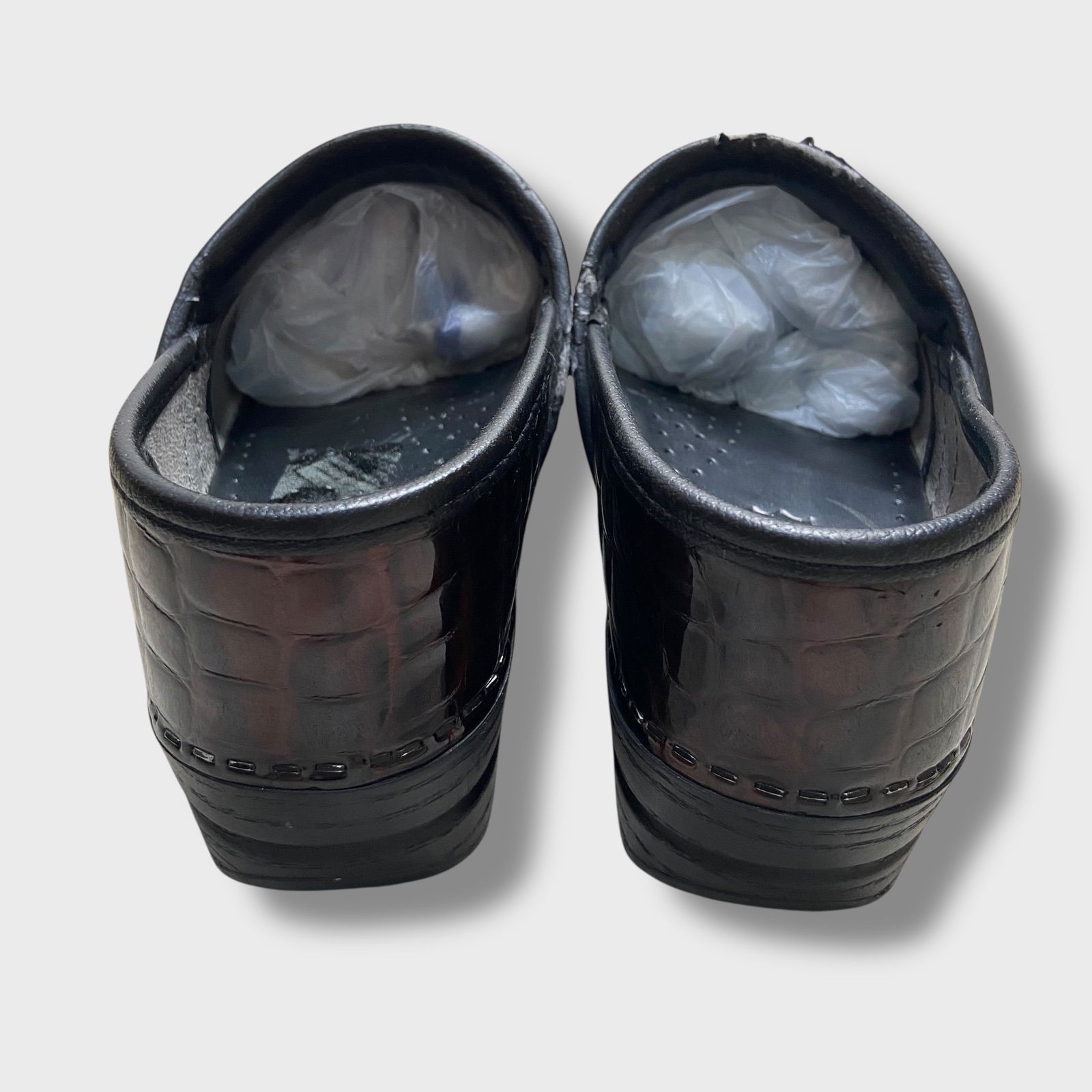 ☆dansko☆ダンスコ☆プロフェッショナル☆パテントレザークロッグ 
