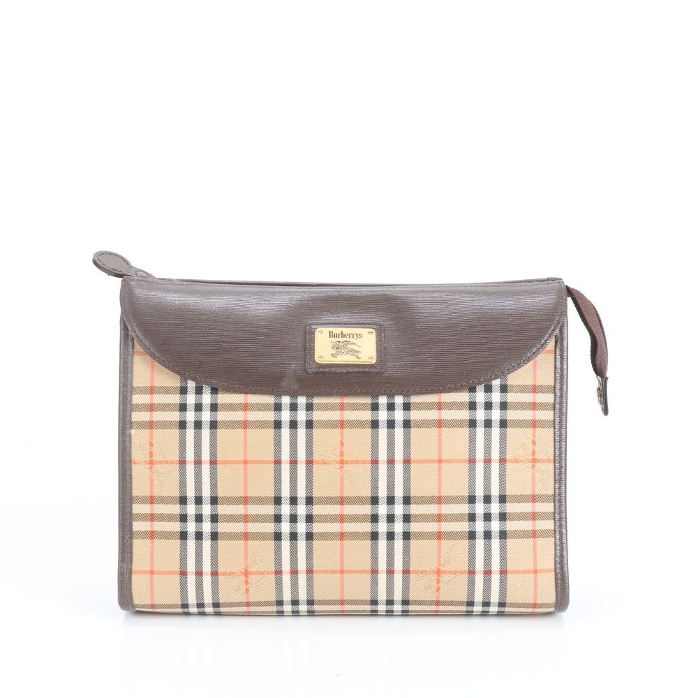 【美品】BURBERRYバーバリー ノバチェック セカンドバッグ ポーチ バーバリー Burberry ノバチェック バッグ クラッチバッグ セカンド