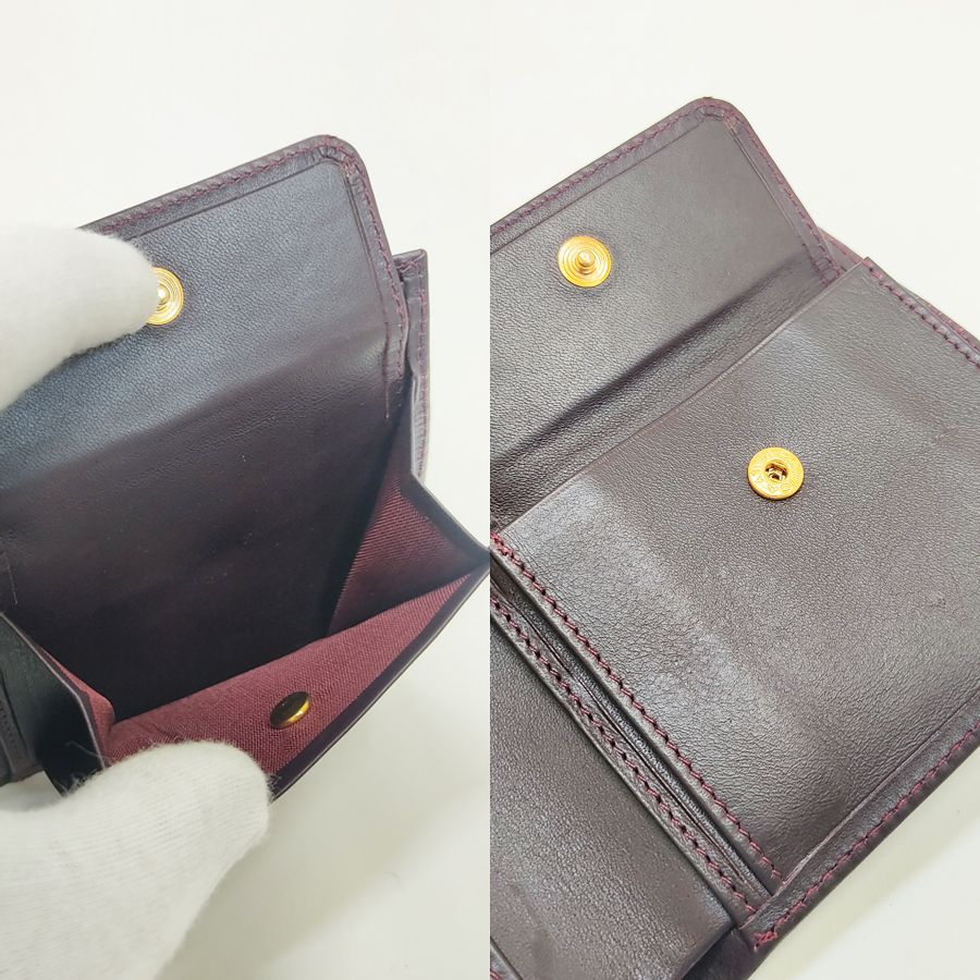 二つ折り財布 レザー