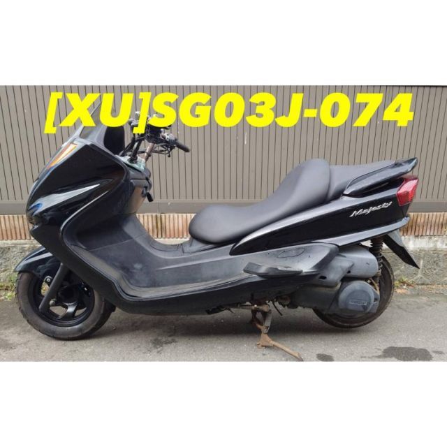 XU 59110]@ヤマハ YAMAHA マジェスティ250C SG03J-074 ハンドル