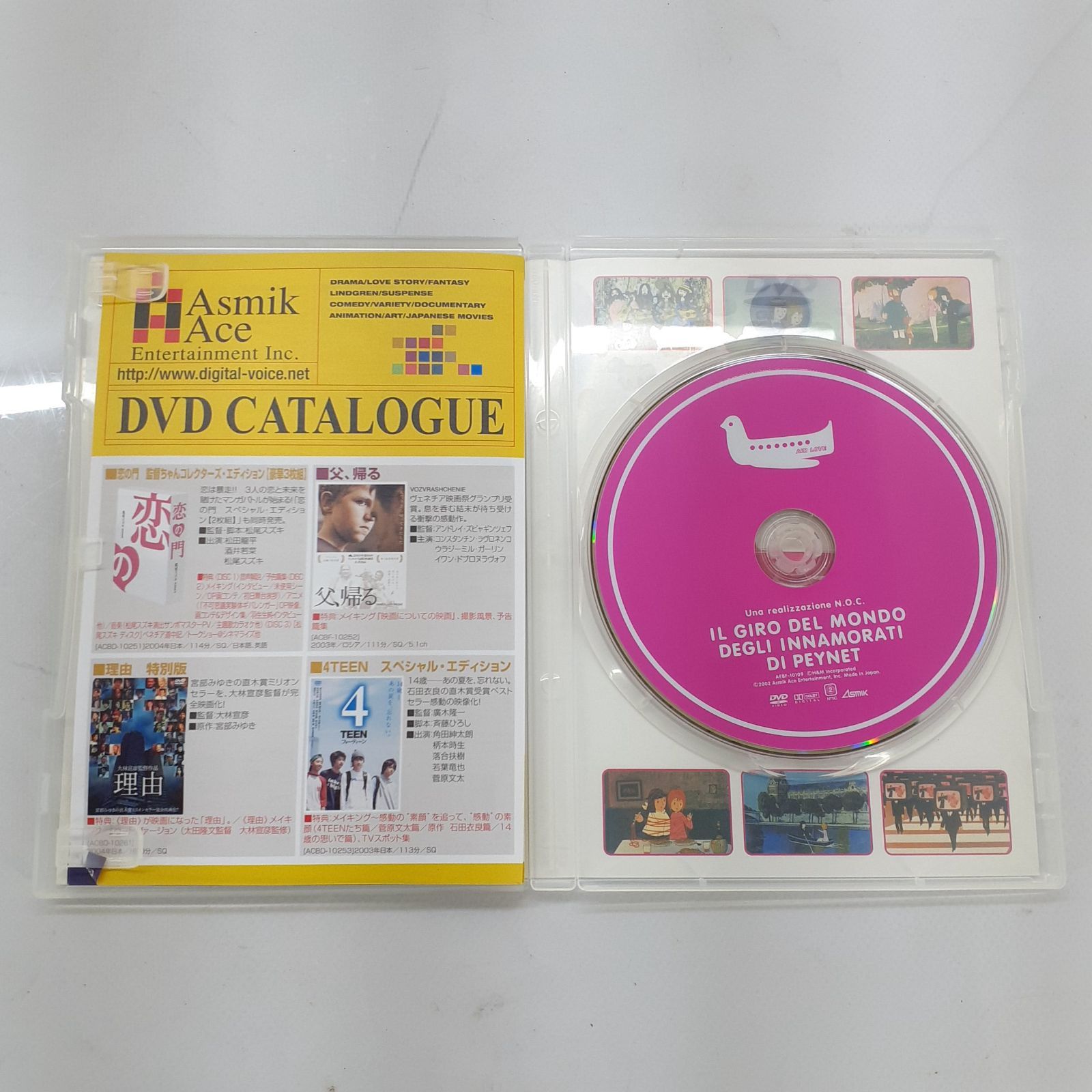 ペイネ 愛の世界旅行 74伊 仏 Dvd メルカリshops