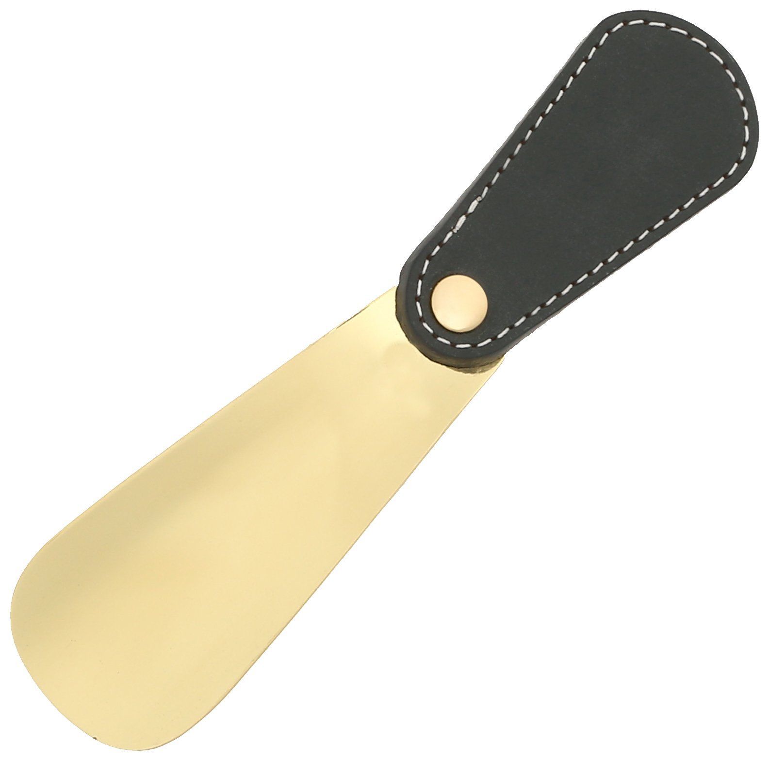 Color グリーン M.モゥブレィ ブライドルレザーの持ち手 本真鍮靴べら ソリッドブラス13＆ブライドル 吉田三郎商店別注 メンズ グリーン Free