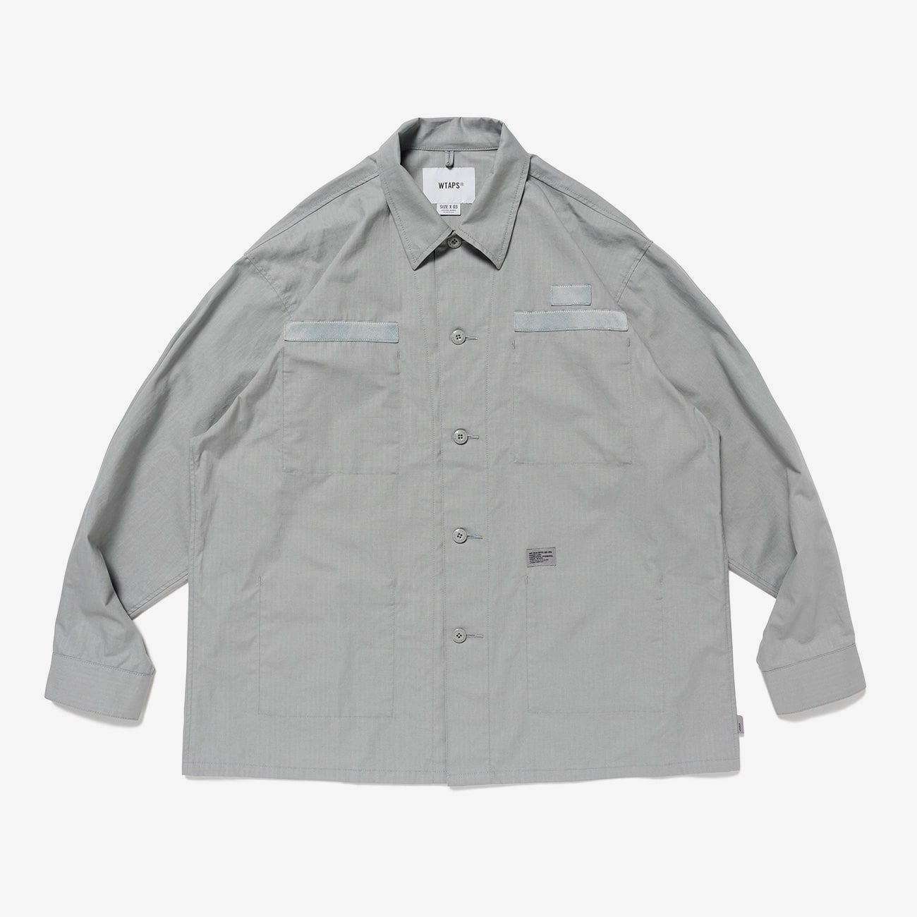 WTAPS JMOD 01 / LS / COTTON. RIPSTOP 長袖シャツ 251WVDT-SHM01 