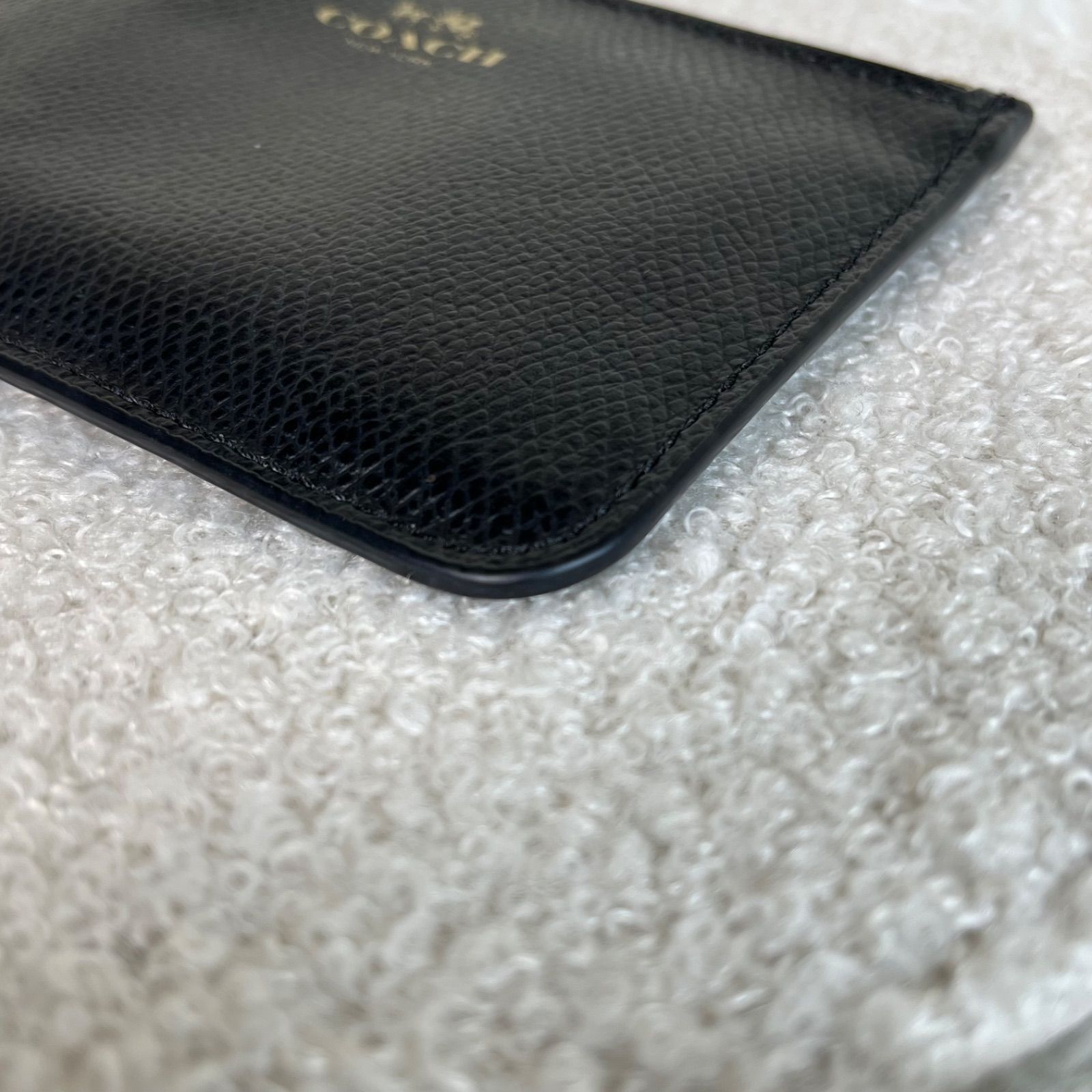 2点セット COACH 長財布 コインケース 52648 64064 ブラック