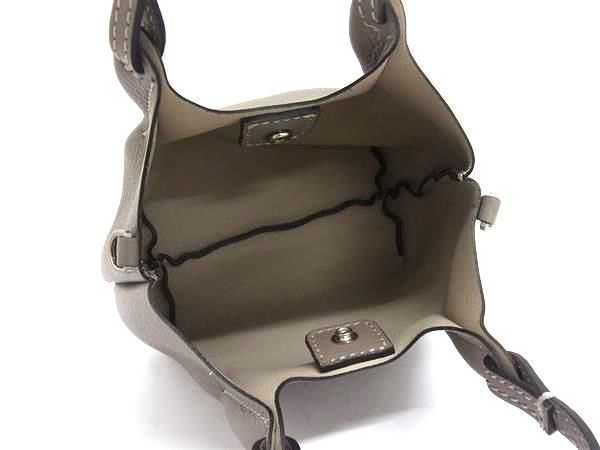 ■新品■未使用■ GIANNI CHIARINI ジャンニキャリーニ デュア XS レザー 2WAY ハンドバッグ ショルダー グレージュ系 FP5841