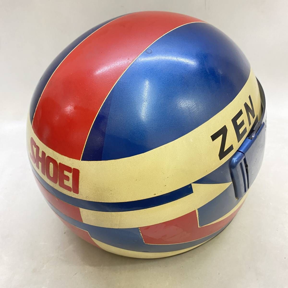 ▲ SHOEI ショウエイ ヘルメット ZEN Lサイズ 80年 Z-100 59～60cm レトロ ファッション バイク メット ケース付き 難あり 現状品 ▲N11540