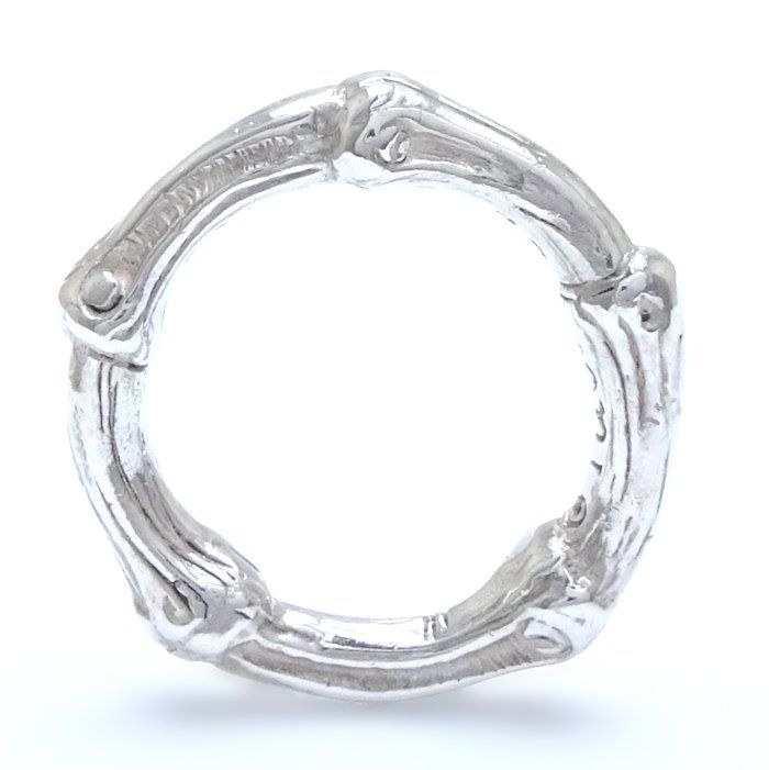 TIFFANY&Co. ティファニー バンブー リング 指輪 14号 シルバー