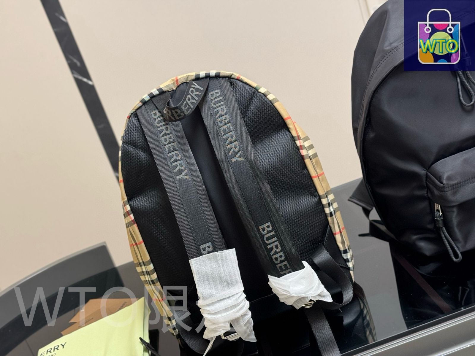 今日特価】Burberry バーバリー リュックサック 標準的な密織り