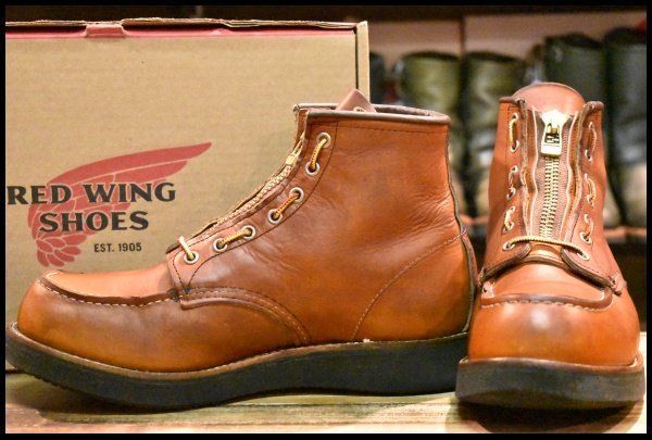 【10E 箱付 良品 22年 カスタム】レッドウィング 875 アイリッシュセッター 茶 オロレガシー レースアップ ブーツ redwing HOPESMORE【FA446】