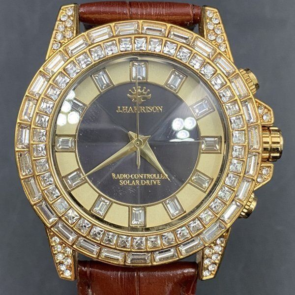 G259可動 未使用保管品 J.HARRISON ジョンハリソン JH-097 ソーラー