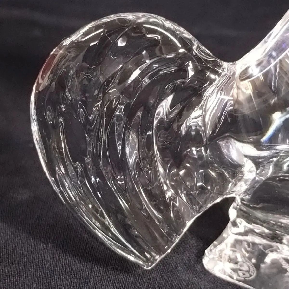 バカラ 干支 酉 クリスタルガラス 置き物 オブジェ 専用箱入り