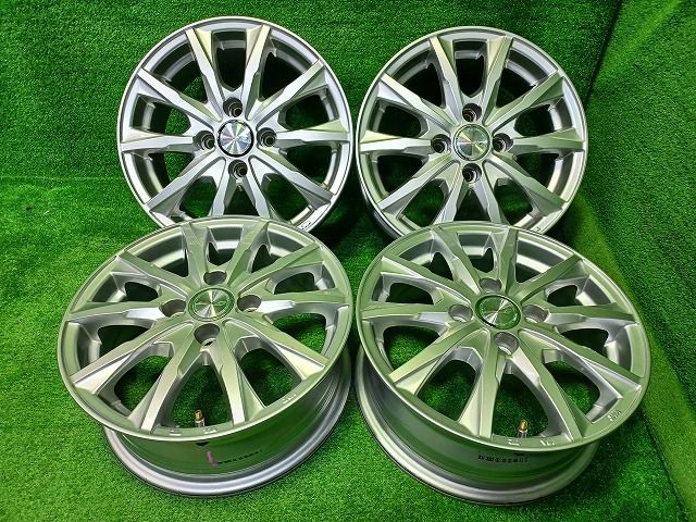 ジョーカー ｳﾞｨｯﾂ ホイール アルミ シルバー 14インチ 5.5J 4穴 4本 