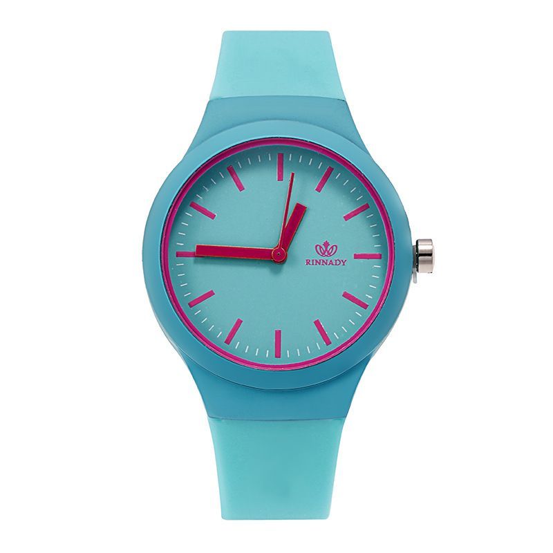 腕時計 アナログ レディース カジュアル クォーツ時計 ウォッチ シリコーン ファッション 7色 カラフル おしゃれ 女性 W-Riroi-A