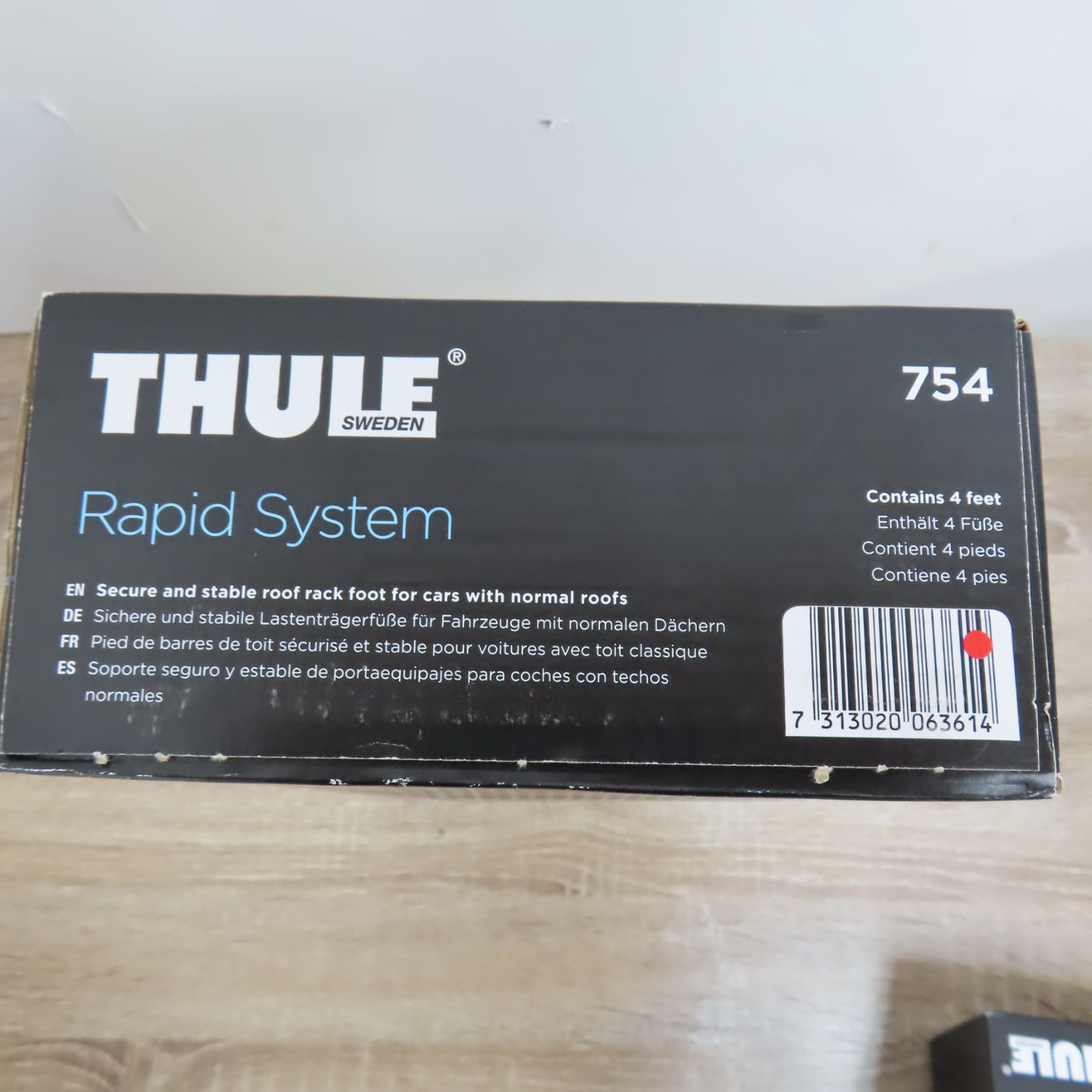 未開封品 THULE スーリー Rapid System キャリアセット フット 754 
