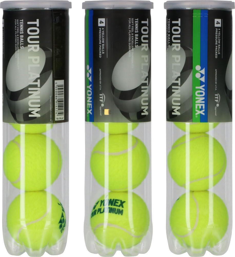 新品 ヨネックス(YONEX) 硬式 テニスボール ツアープラチナム