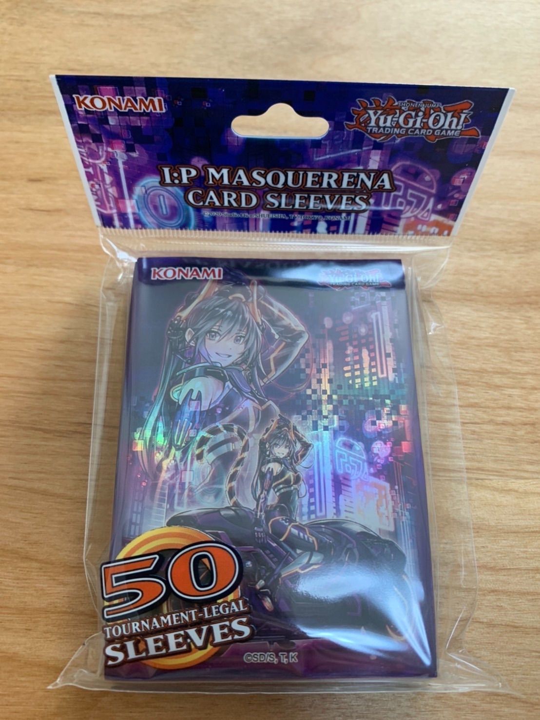 遊戯王【海外限定】IPマスカレーナ スリーブ 50枚入り 未開封 10