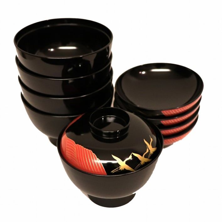 吸物椀 – 角萬漆器