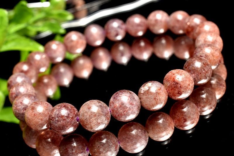 ★アイオライトサンストーン 8ミリ珠 ブレスレット(SA) 1点物】AAA☆透過＆多色性抜群！ アイオライトサンストーン 8mm