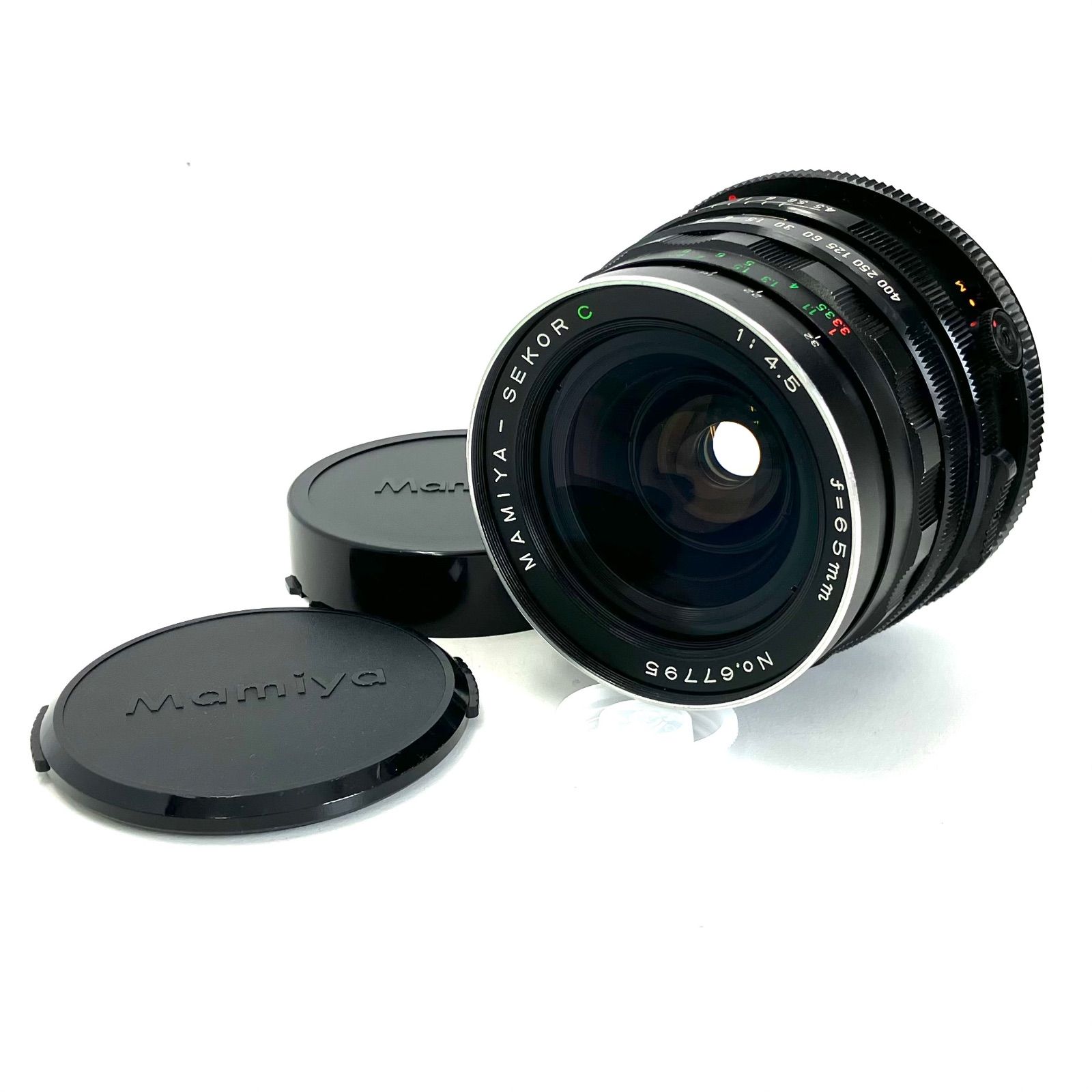 美品】Mamiya Sekor 65mm f4.5 マミヤ レンズ #D08 585730】 MAMIYA