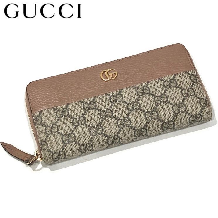GUCCI グッチ 長財布 ラウンドファスナー ジップアラウンドウォレット