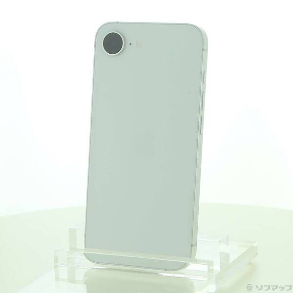 〔 品〕 iPhone16e 128GB ホワイト MD1R4J A SIMフリー 377