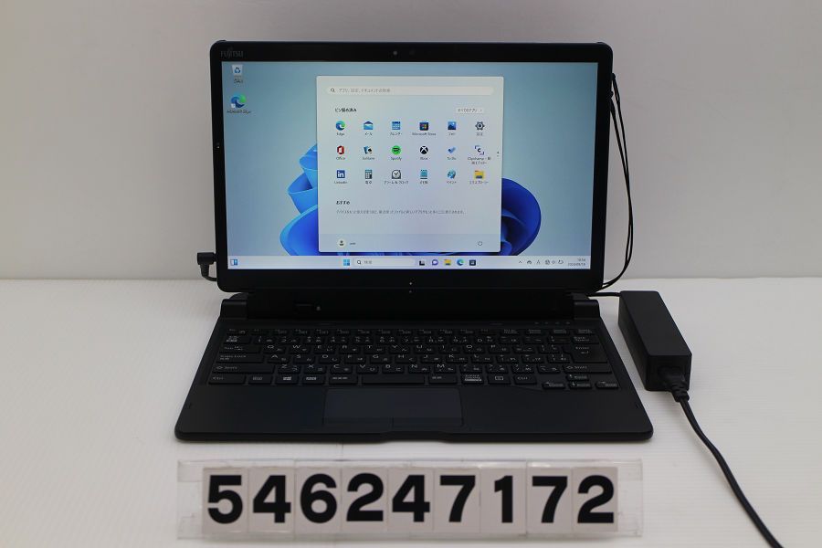 富士通 ARROWS Tab Q738/SB Core i5 8350U 1.7GHz/8GB/256GB(SSD)/13.3W/FHD(1920x1080) タッチパネル/Win11 【546247172】
