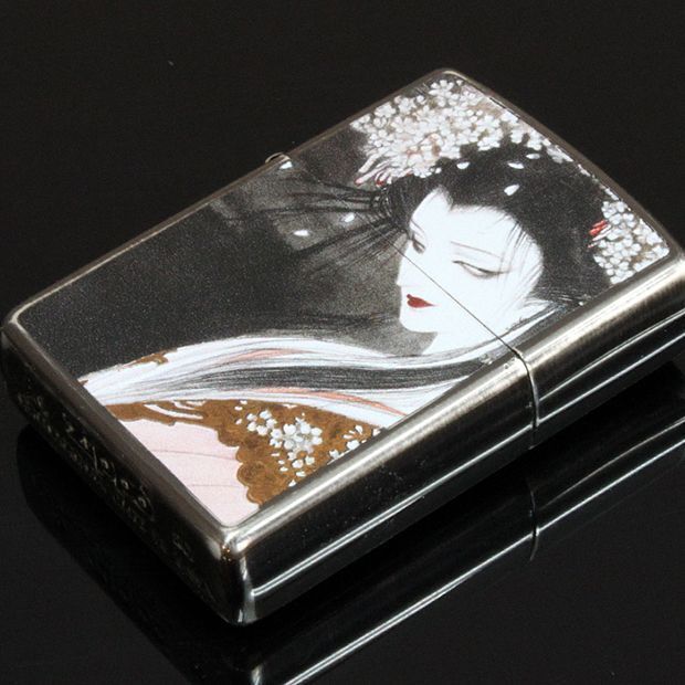 Zippo ジッポーライター 天野喜孝 櫻姫 黒 ブラック 【公式通販】